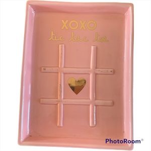 Rae Dunn (Magenta) XOXO Ceramic Tray